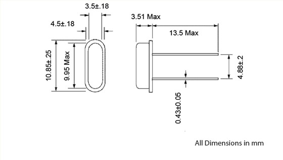 VXA4晶振,進口無源晶體,Vectron晶振
