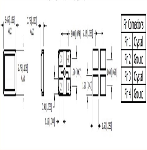 6G電信晶振 MMdcomp石英晶體 T12BC1-19.200MHZ-T