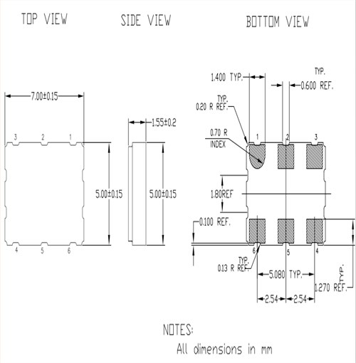 6G移動(dòng)通信晶振 8N32003EC-60.000-CDI8 IDT有源振蕩器